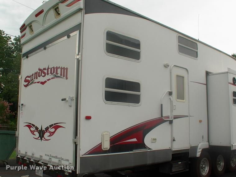 image for item DK9600 2009 Forest River Sandstorm toy hauler