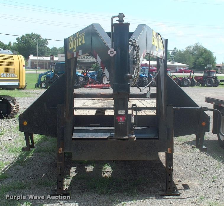 image for item DK9605 2008 Big Tex 22GN-24BK+5 equipment trailer