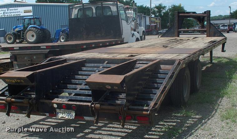 image for item DK9605 2008 Big Tex 22GN-24BK+5 equipment trailer