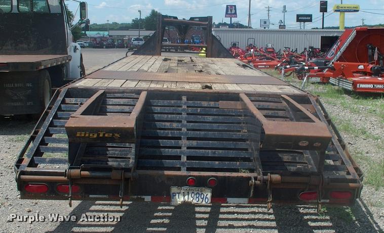 image for item DK9605 2008 Big Tex 22GN-24BK+5 equipment trailer