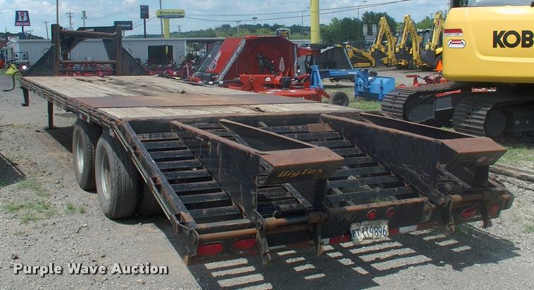 image for item DK9605 2008 Big Tex 22GN-24BK+5 equipment trailer