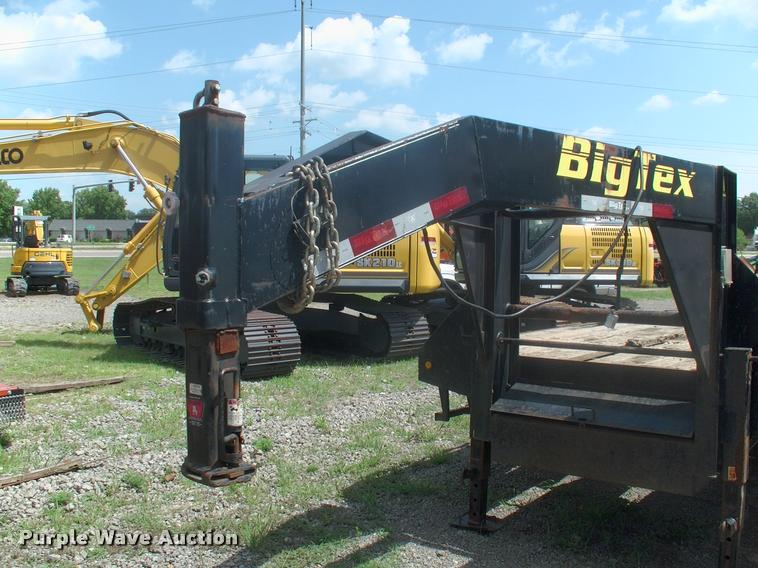 image for item DK9605 2008 Big Tex 22GN-24BK+5 equipment trailer