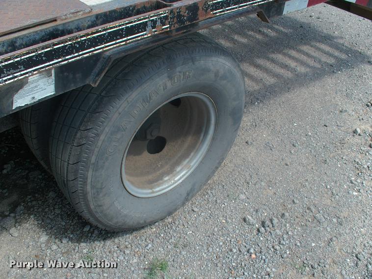 image for item DK9605 2008 Big Tex 22GN-24BK+5 equipment trailer