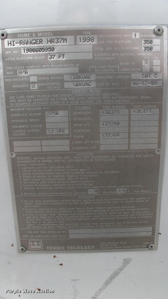 image for item DK9608 2010 Dodge Ram 5500 bucket truck