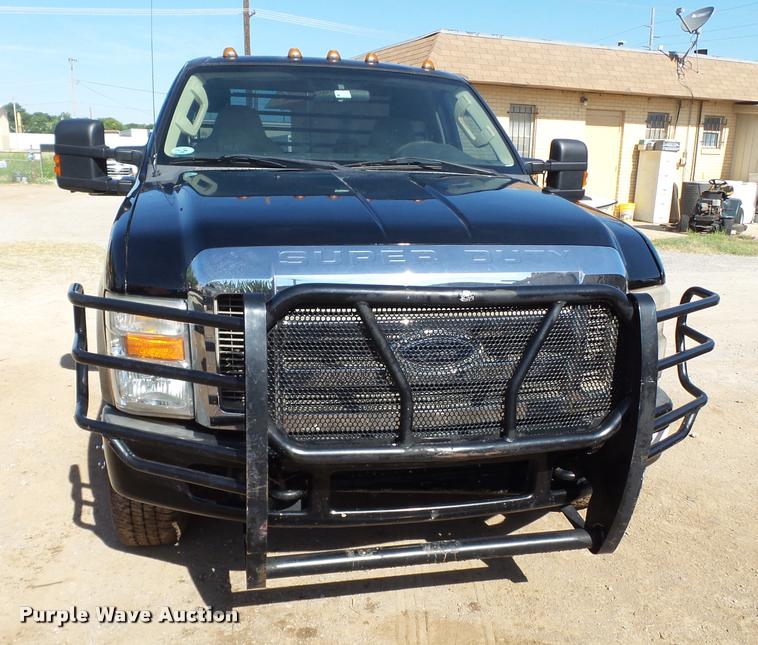 image for item DL9101 2008 Ford F350 Super Duty flatbed pickup truck