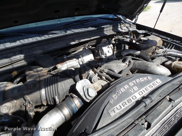 image for item DL9101 2008 Ford F350 Super Duty flatbed pickup truck