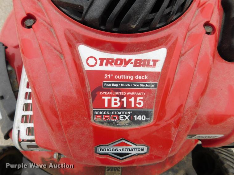 image for item DM9452 Troy-Bilt push mower