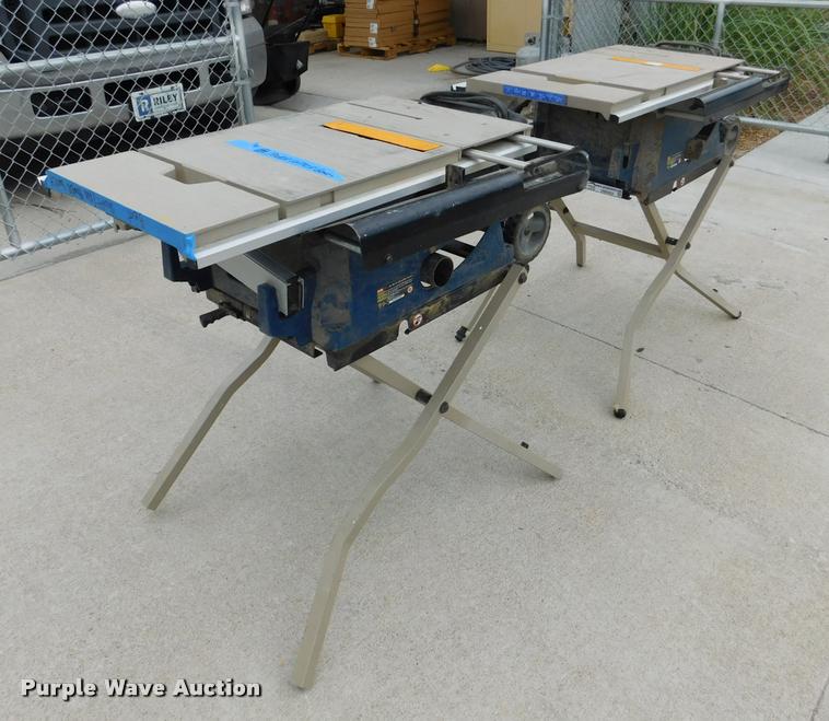 image for item DM9453 (2) Ryobi BTS21 table saws