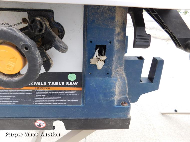 image for item DM9453 (2) Ryobi BTS21 table saws