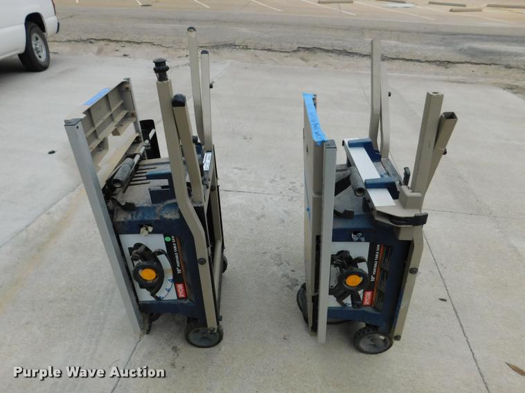 image for item DM9453 (2) Ryobi BTS21 table saws