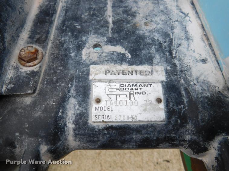 image for item DM9463 Diamant Boart TA1010073 tile saw