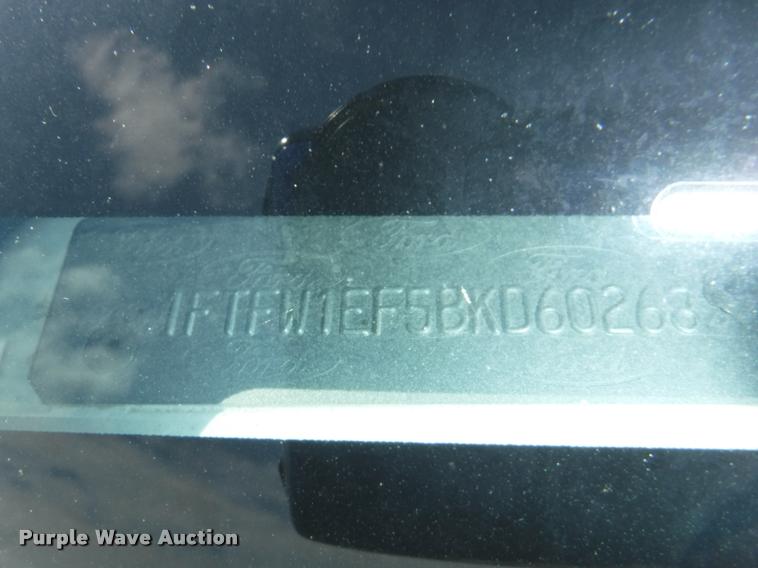 image for item K5941 2011 Ford F150 XLT SuperCrew pickup truck