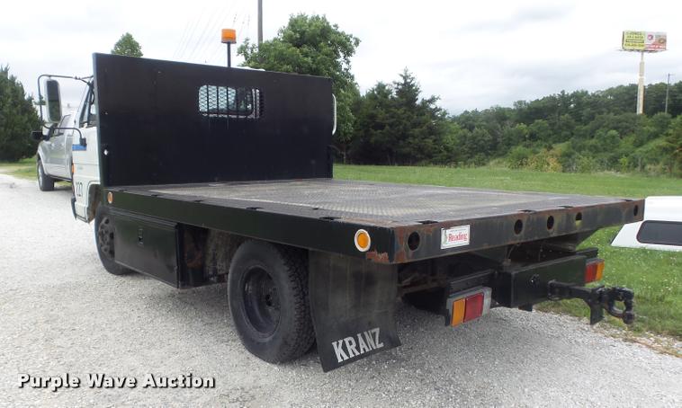 image for item K7591 1994 Isuzu NPR flatbed truck