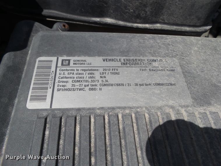 image for item L5605 2012 Chevrolet Silverado 1500 LT Crew Cab pickup truck