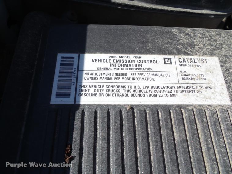 image for item L5609 2008 Chevrolet Silverado 1500 Crew Cab pickup truck