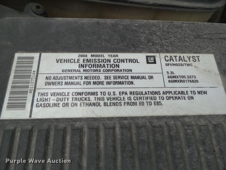 image for item L5612 2008 Chevrolet Silverado 1500 Crew Cab pickup truck