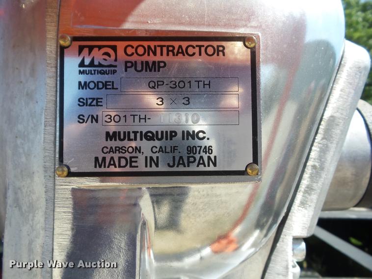 image for item BI9663 Multiquip QP-30ITH pump