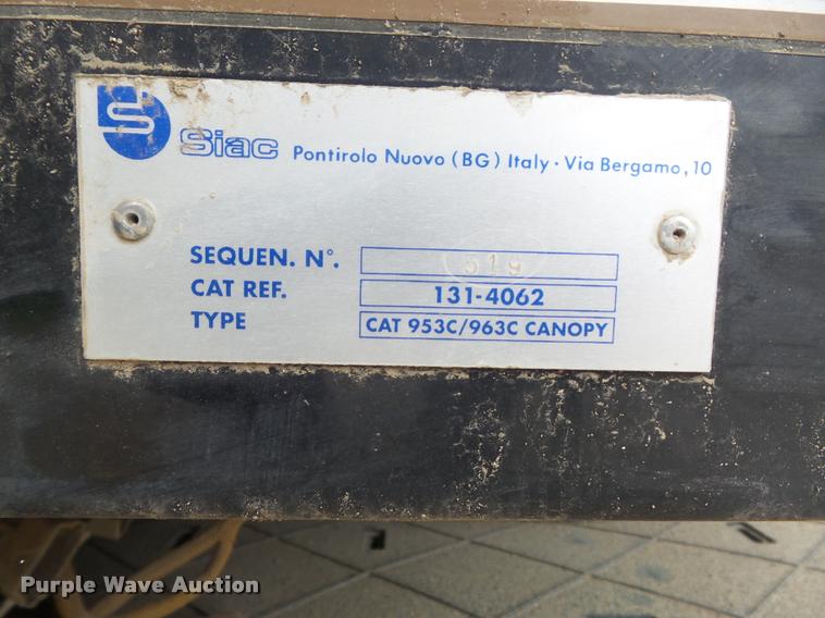 image for item CC9576 Caterpillar 953C cab