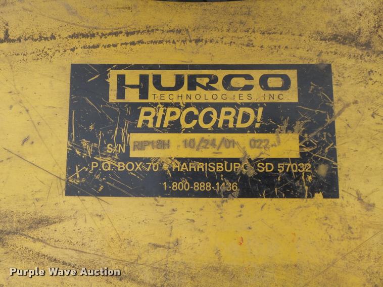 image for item CC9579 Hurco sewer line testing equipment