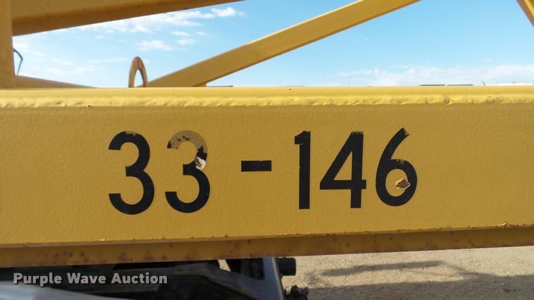 image for item DA1115 1984 Red River bottom dump trailer
