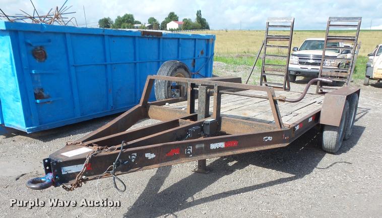 image for item DA1548 1997 shop built utility trailer