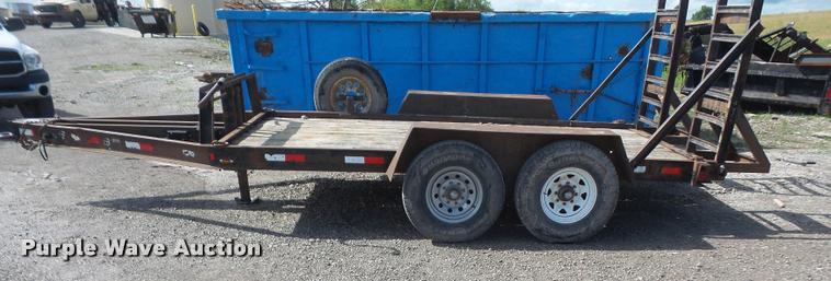 image for item DA1548 1997 shop built utility trailer
