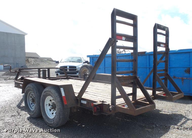 image for item DA1548 1997 shop built utility trailer