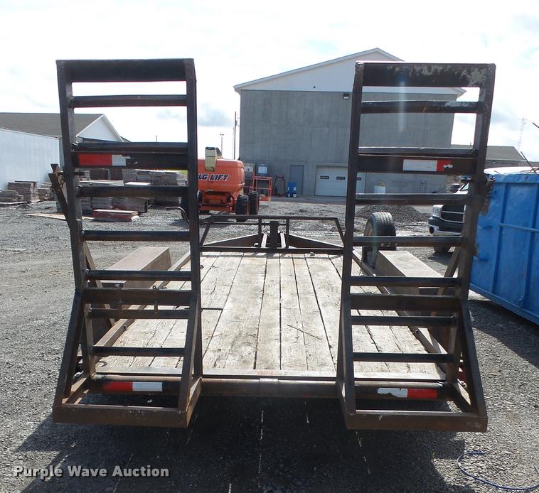 image for item DA1548 1997 shop built utility trailer