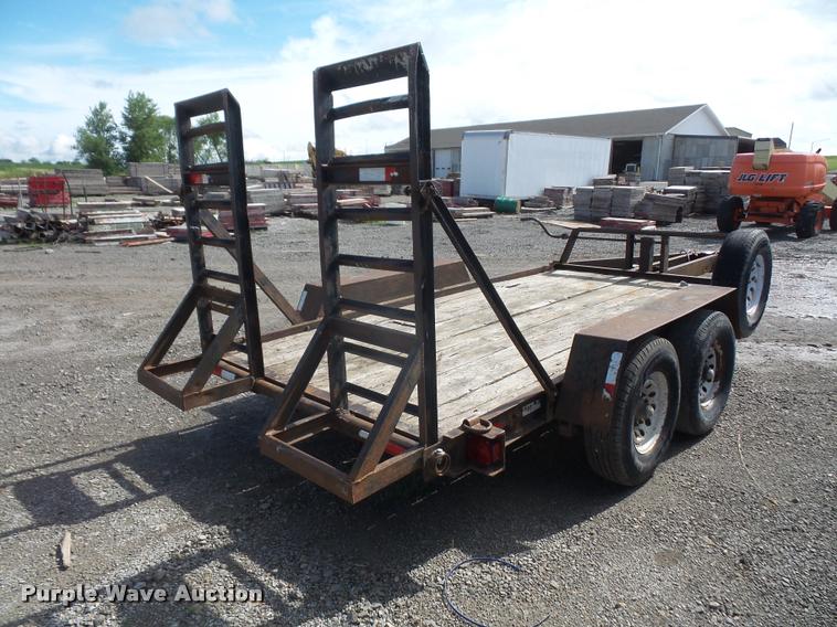 image for item DA1548 1997 shop built utility trailer