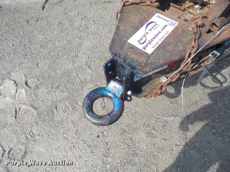 image for item DA1548 1997 shop built utility trailer