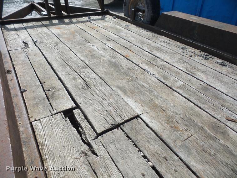 image for item DA1548 1997 shop built utility trailer