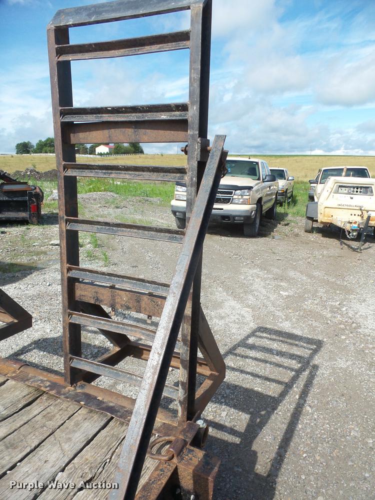 image for item DA1548 1997 shop built utility trailer