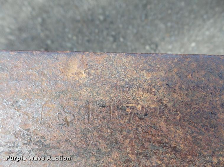 image for item DA1548 1997 shop built utility trailer