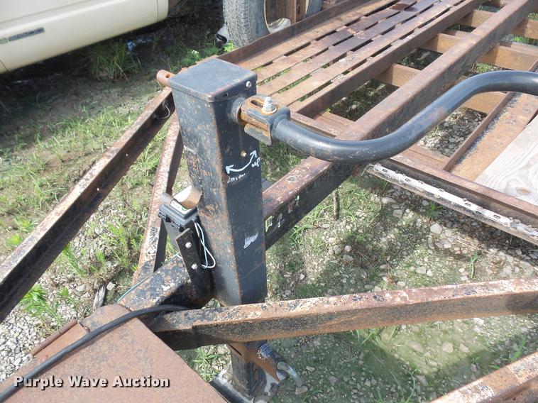 image for item DA1549 1974 shop built equipment trailer