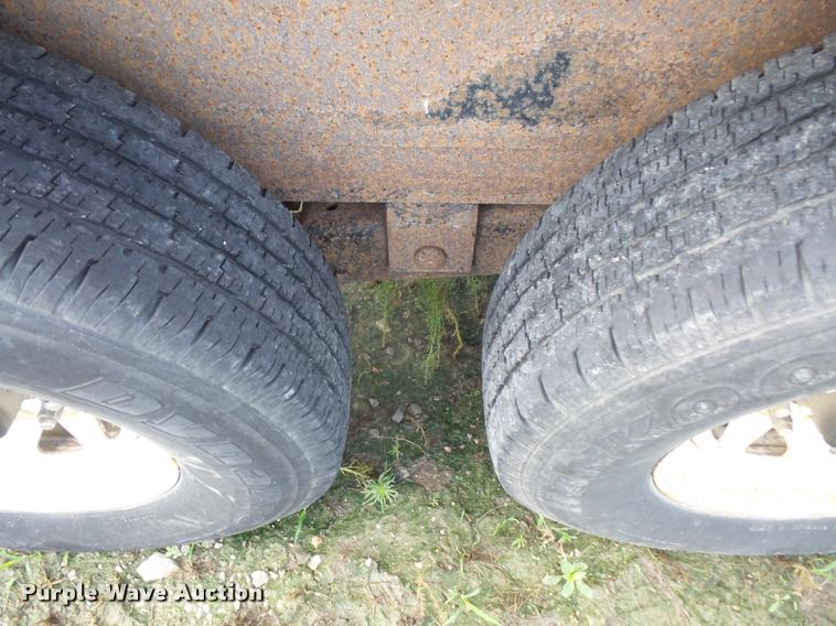 image for item DA1549 1974 shop built equipment trailer