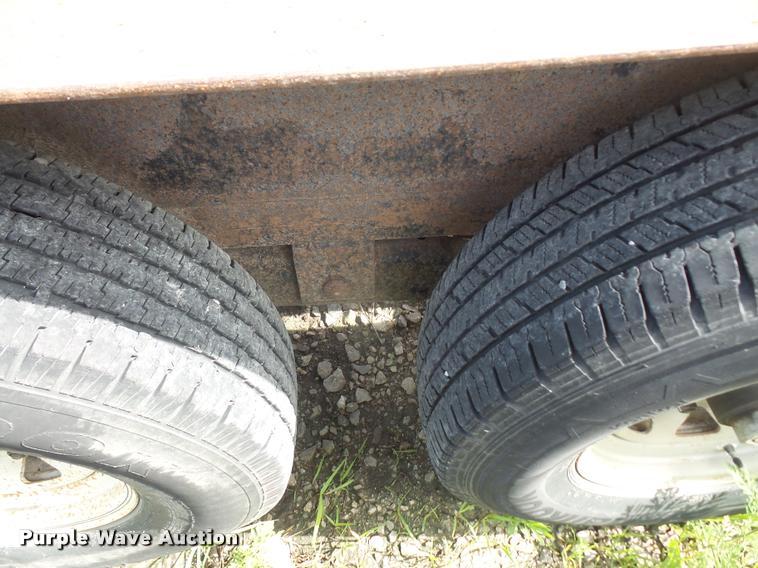 image for item DA1549 1974 shop built equipment trailer