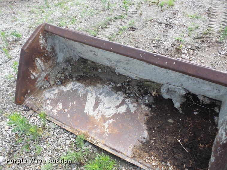 image for item DA1550 Bobcat skid steer bucket