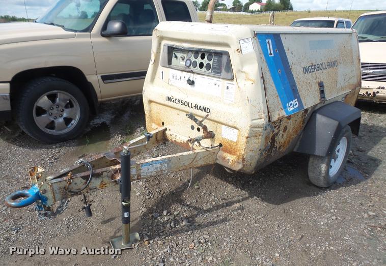 image for item DA1552 Ingersoll Rand P-130BWJD air compressor