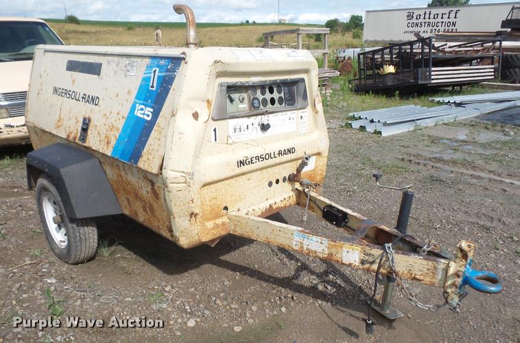 image for item DA1552 Ingersoll Rand P-130BWJD air compressor