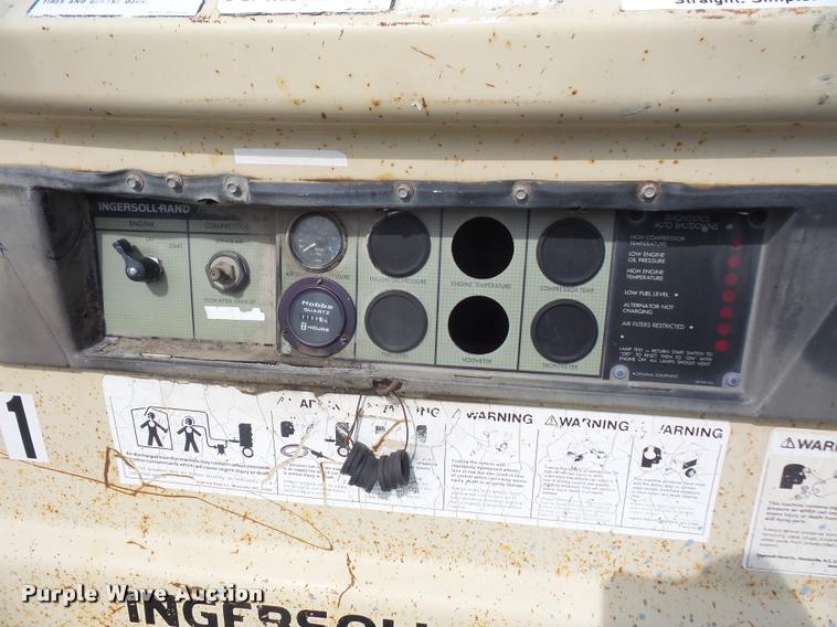 image for item DA1552 Ingersoll Rand P-130BWJD air compressor