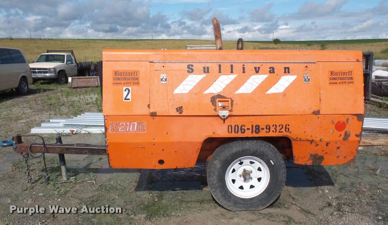 image for item DA1553 Sullivan D21006JD air compressor