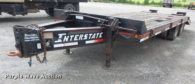 image for item DA1554 1997 Interstate 40DLA equipment trailer