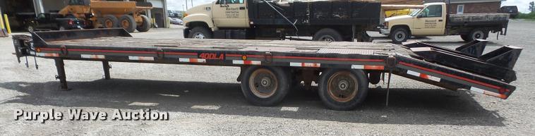 image for item DA1554 1997 Interstate 40DLA equipment trailer