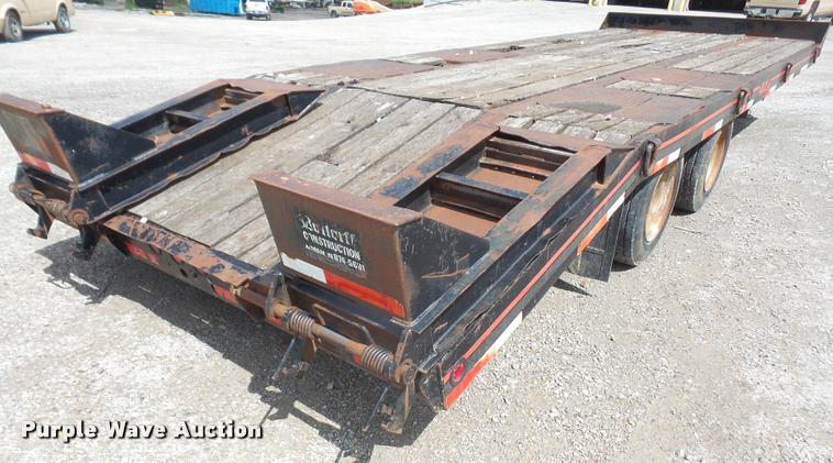 image for item DA1554 1997 Interstate 40DLA equipment trailer
