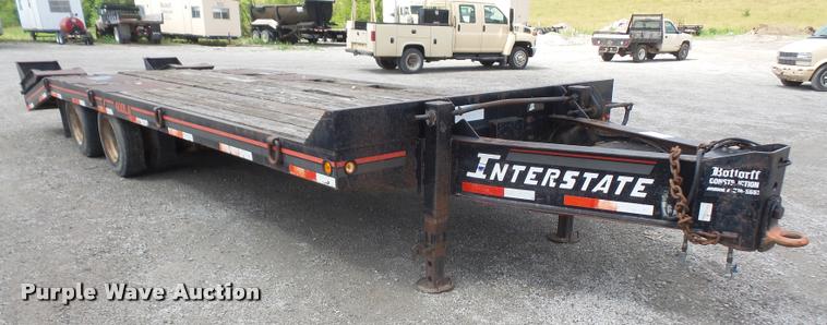 image for item DA1554 1997 Interstate 40DLA equipment trailer