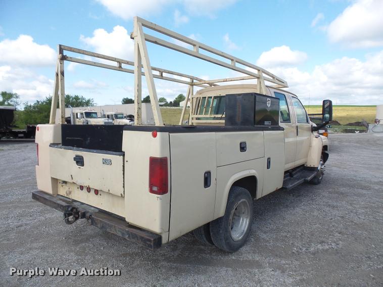 image for item DA1558 2009 Chevrolet C4500 crew cab utility truck