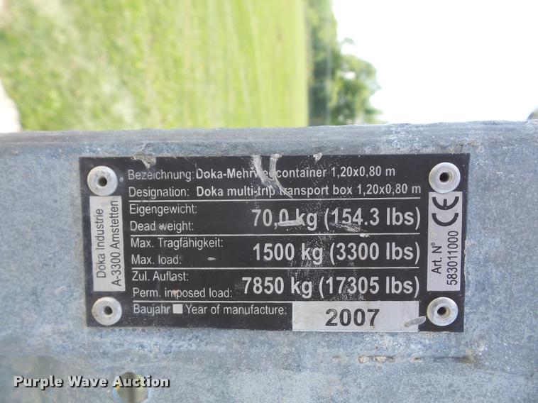 image for item DA1564 Doka concrete forms