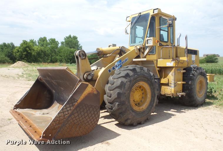 image for item DA1570 Kawasaki 80Z III wheel loader
