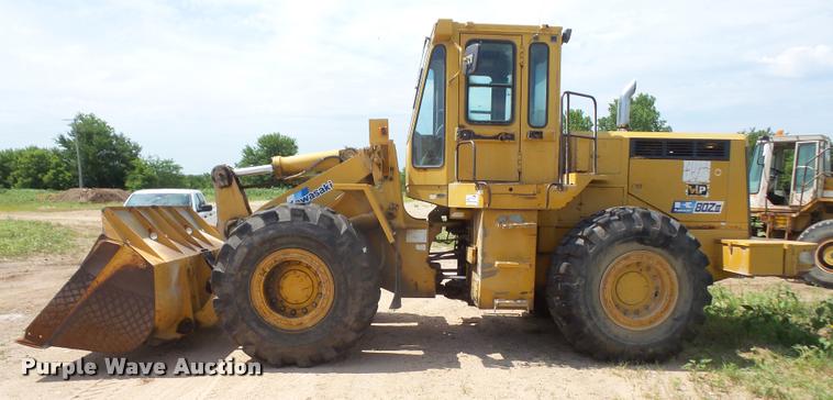 image for item DA1570 Kawasaki 80Z III wheel loader