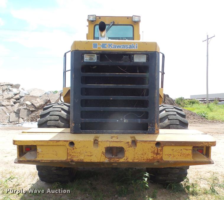 image for item DA1570 Kawasaki 80Z III wheel loader